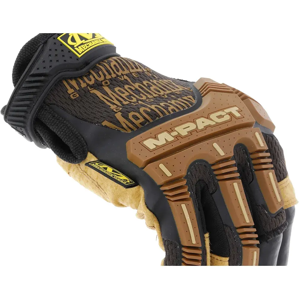 Рукавички Mechanix M-Pact Framer Leather S Brown - фото 2