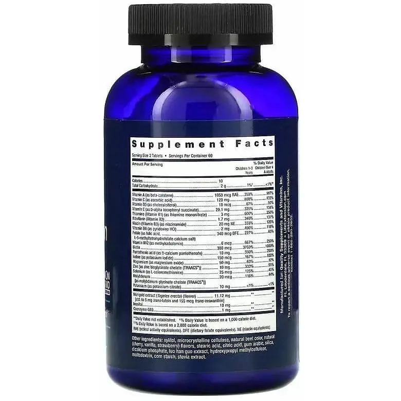 Мультивітаміни для дітей Life Extension Children's Formula Mix 120 таблеток - фото 2