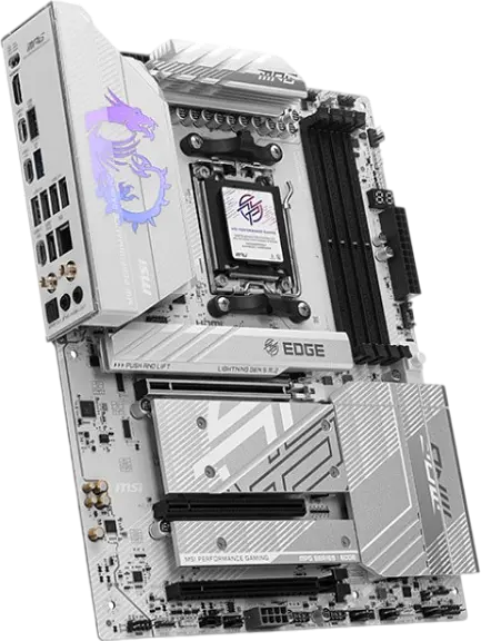 Материнська плата MSI B850 MPG Edge Ti Wi-Fi Socket AM5 (MPG B850 EDGE TI WIFI) - фото 2