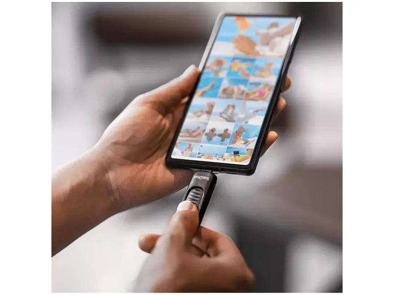 USB флеш накопичувач SanDisk 32 GB Ultra Slider USB Type-C 3.2 (SDCZ480-032G-G46) - фото 5