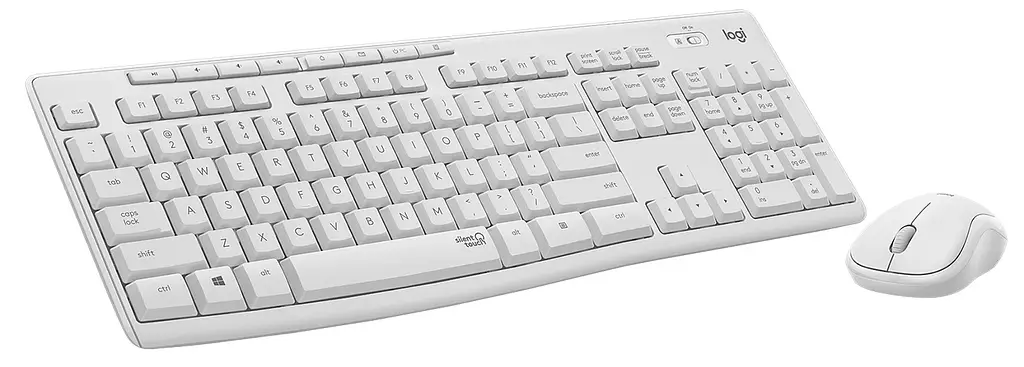 Комплект (клавiатура, миша) бездротовий Logitech MK295 Combo White (920-009824) - фото 3