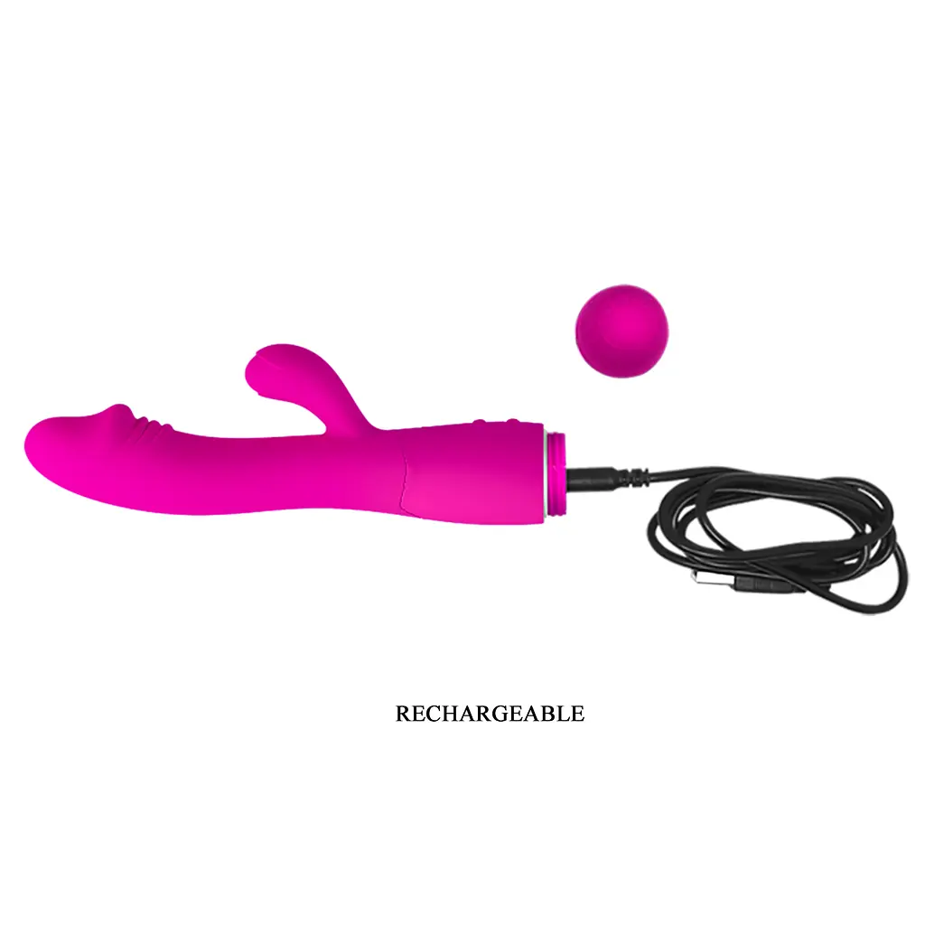 Вібратор Pretty Love Snappy Vibrator Pink - фото 8