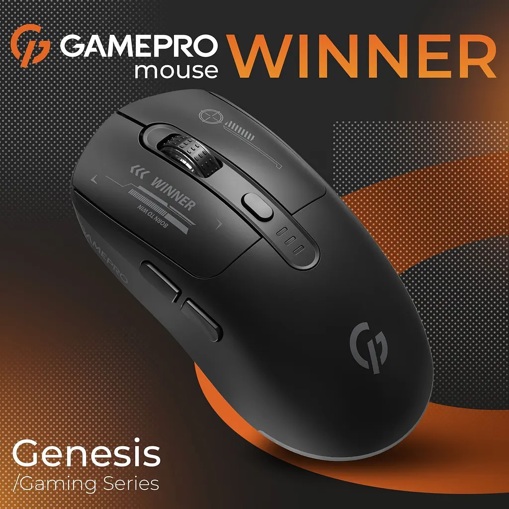 Миша GamePro Genesis Winner Wireless Black (GM079B) [140367] - фото 5