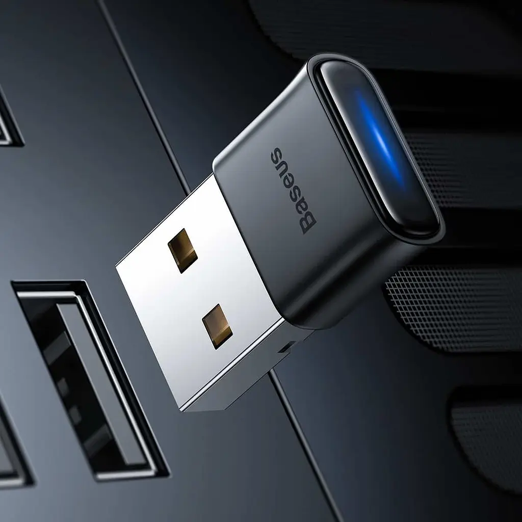 Bluetooth-адаптер Baseus Wireless Adapter Black (BA04) [74326] - фото 5