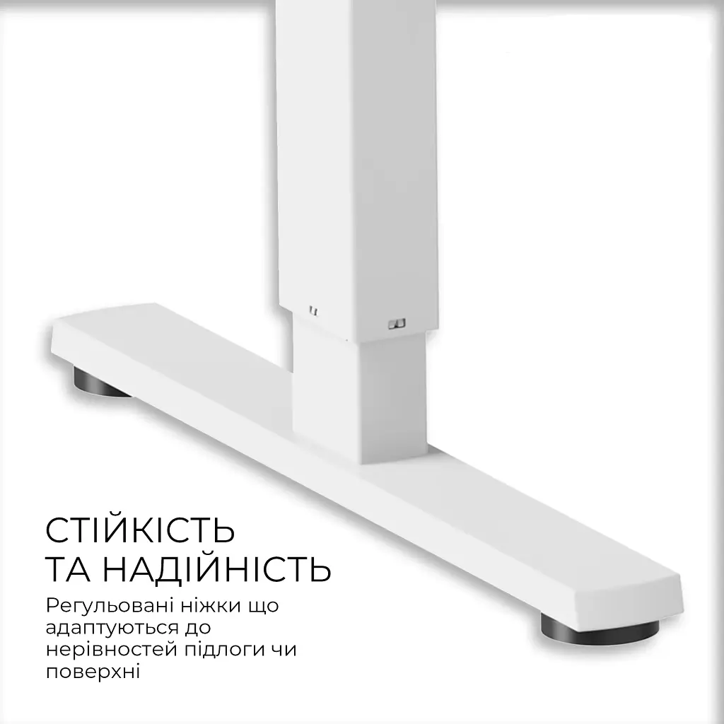 Комп'ютерний ігровий стіл OfficePro ODE1260W White [124832] - фото 4