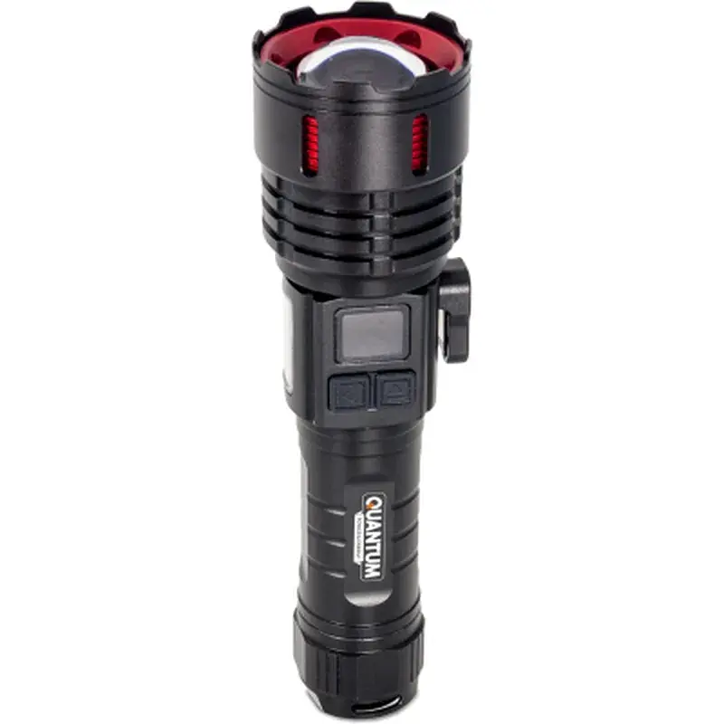Ліхтар Quantum QM-FL1036 STREAM 4500mAh 10WLED zoom +3WCOB Type-C/Power Bank (QM-FL1036) - фото 5