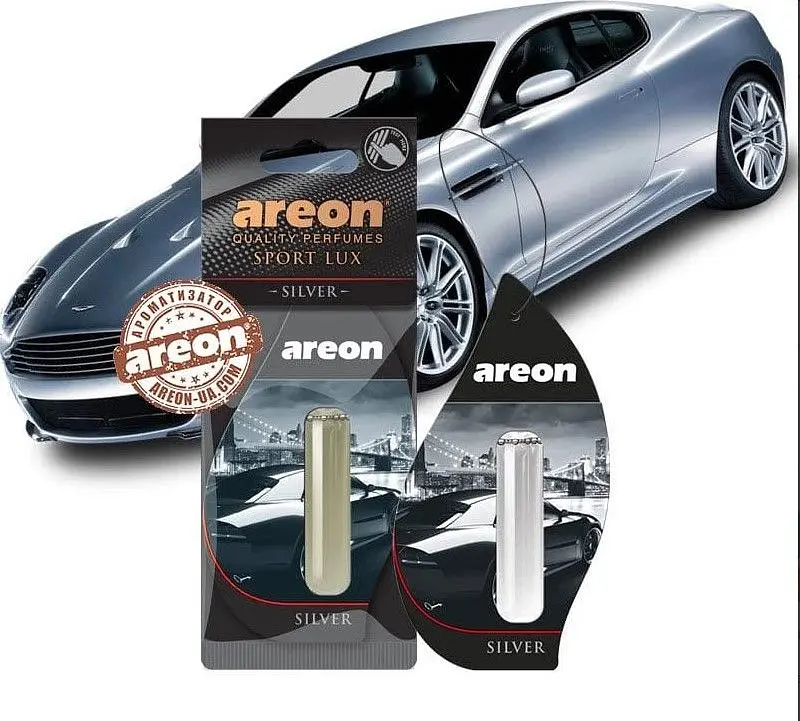 Набір ароматизаторів повітря Areon Car Silver (Silver) - фото 4