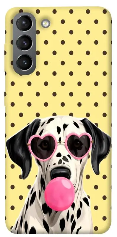 TPU чохол Demsky Pinky dolmatin для Samsung Galaxy S21
