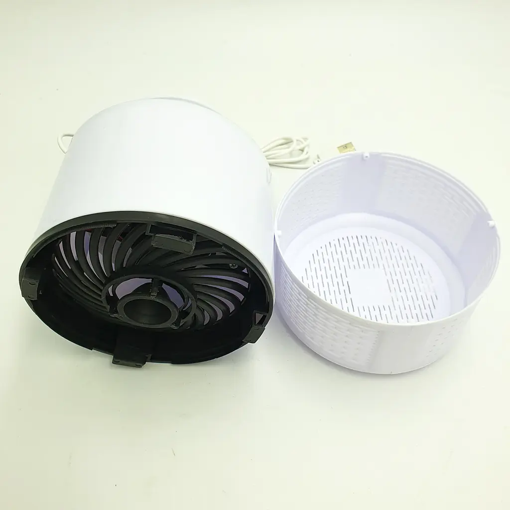 Лампа пастка для комарів нищівник комах 5Вт від USB Mosquito Killer Lamp біла - фото 14