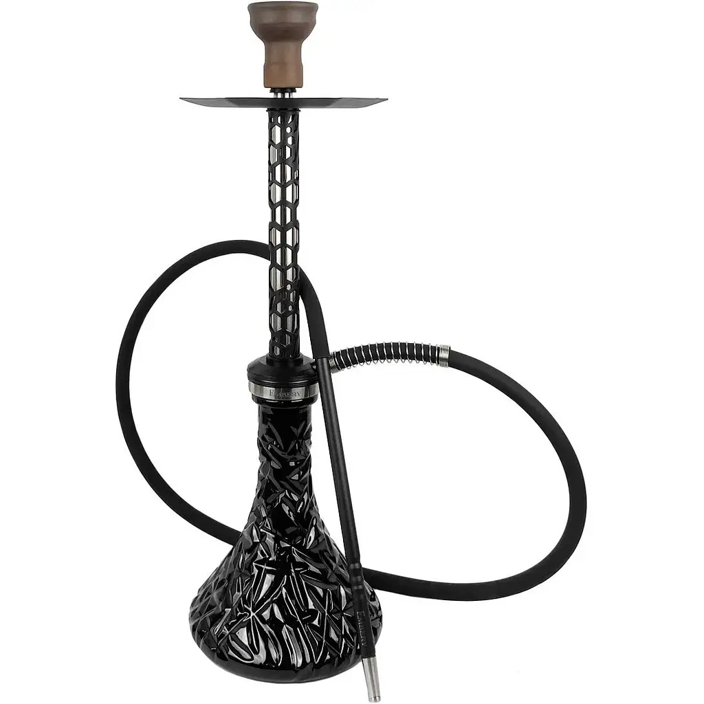 Кальян Embery MONO-H 4.0 Silver-Black Crystal Black - фото 2