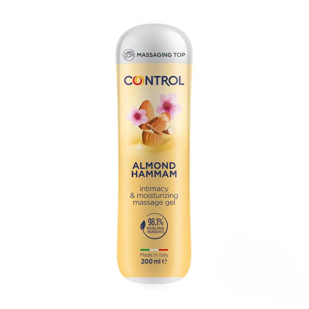 Масажний гель з мигдальним молоком CONTROL ALMOND HAMMAM 200 ML CONTROL 8-2314 98177
