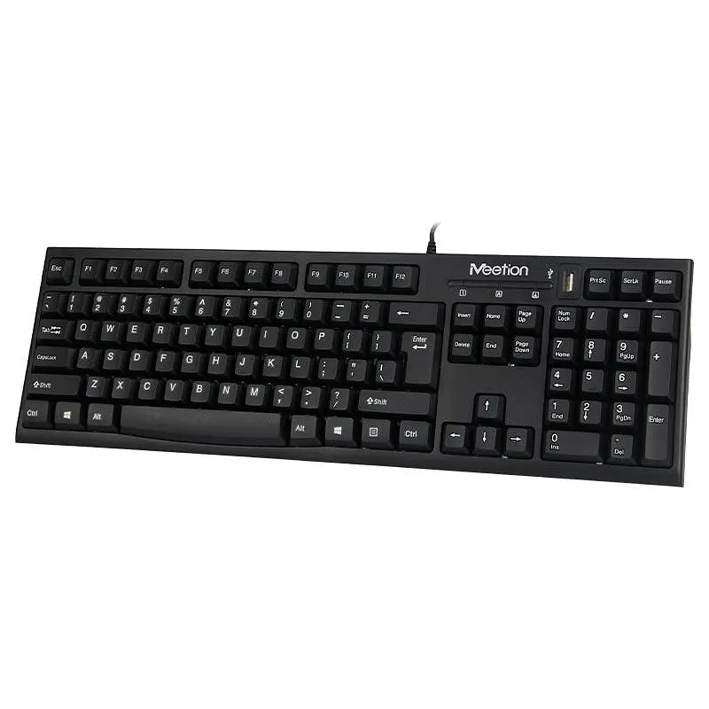 Клавиатура MeeTion USB+HUB Keyboard K815 Ukr/RU/EN - фото 3