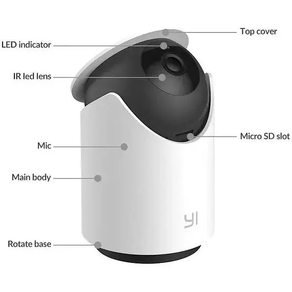 Камера відеоспостереження Yi dome U Security 2K (2AFIB-YHS5020) - фото 5