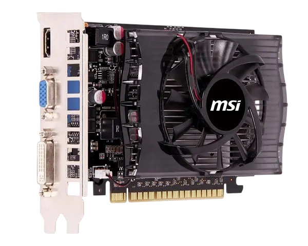 Видеокарта GeForce GT 730 2GB MSI (N730-2GD3) Б/У - фото 2