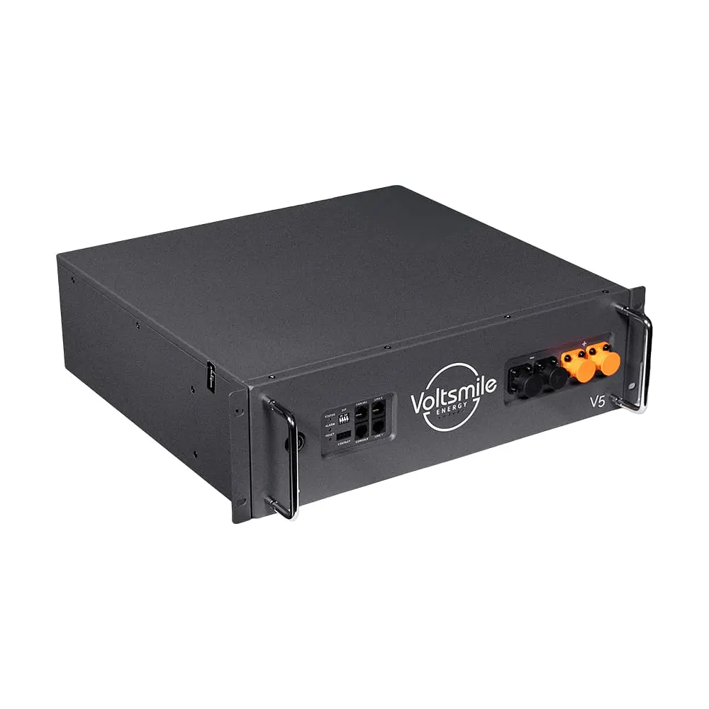 Акумуляторна батарея літій-залізо-фосфатна LiFePO4 48В 2400Вт*год Voltsmile V5 монтаж в стійку 19" (44-00124) - фото 3