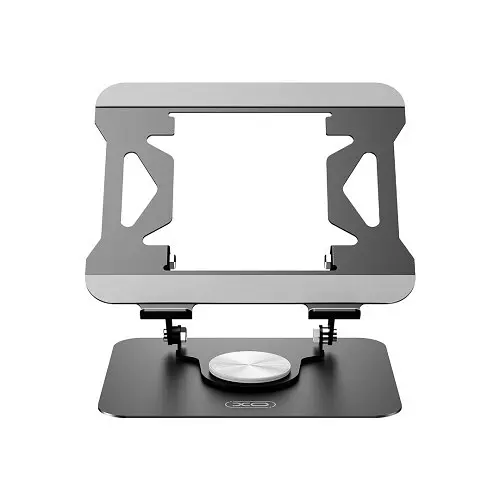 Настільний тримач XO C153 Metal Laptop Swivel Large Stand Чорний - фото 3