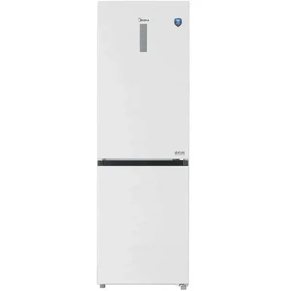 Холодильник Midea MDRB470MGF01O білий дисплей - фото 2