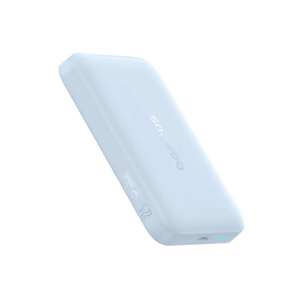 Повербанк Baseus магнітний блакитний 22.5 Вт 10000 mAh - фото 2
