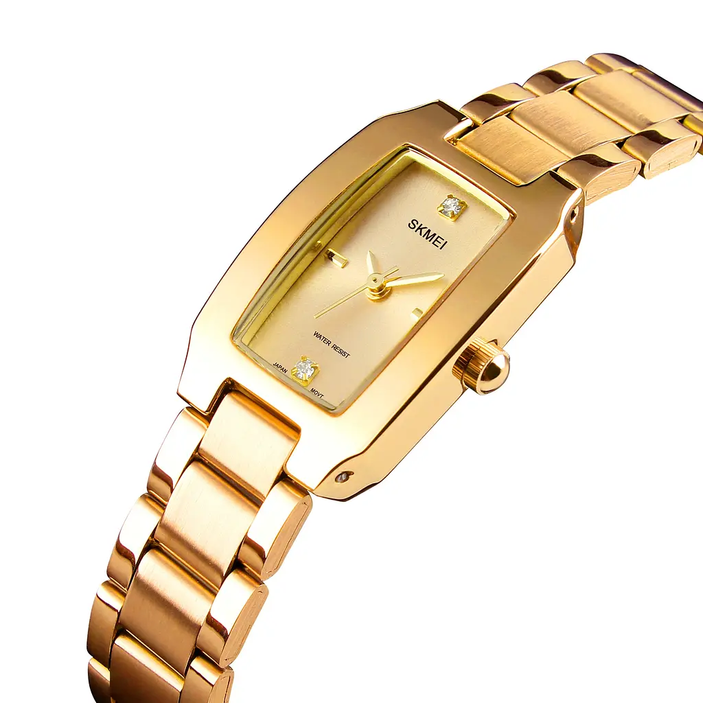 Наручний годинник жіночий 1400GD Gold Skmei acs0030770 - фото 2