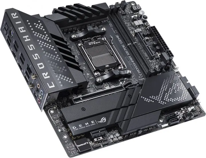 Материнська плата ASUS ROG CROSSHAIR X670E GENE (ROG CROSSHAIR X670E GENE) (Socket AM5, AMD X670E, Micro-ATX) Б/в - фото 5
