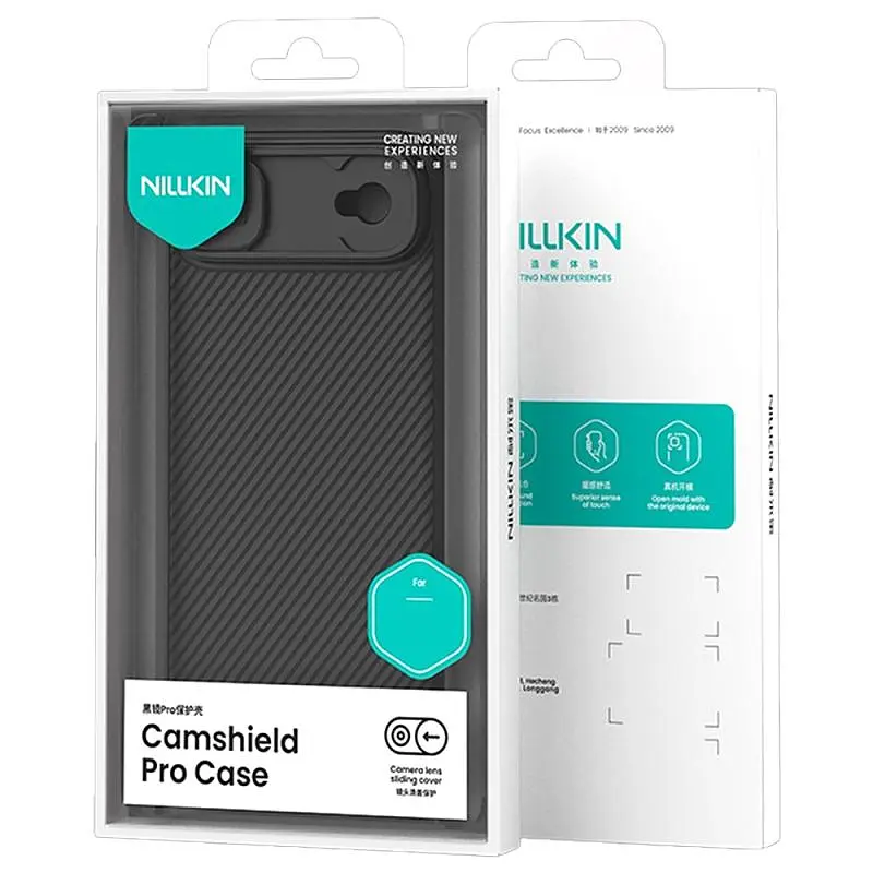 Карбонова накладка Nillkin CamShield Pro для Apple iPhone 17 Air (6.5) Black - фото 6