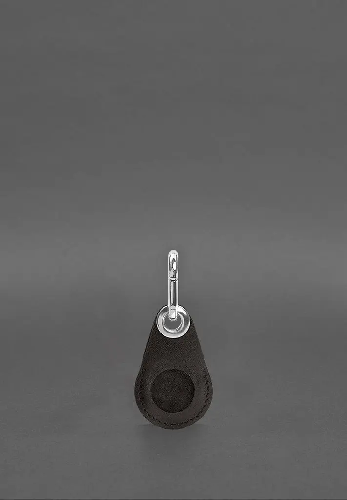 Кожаный чехол для Apple AirTag Темно-коричневый - фото 5