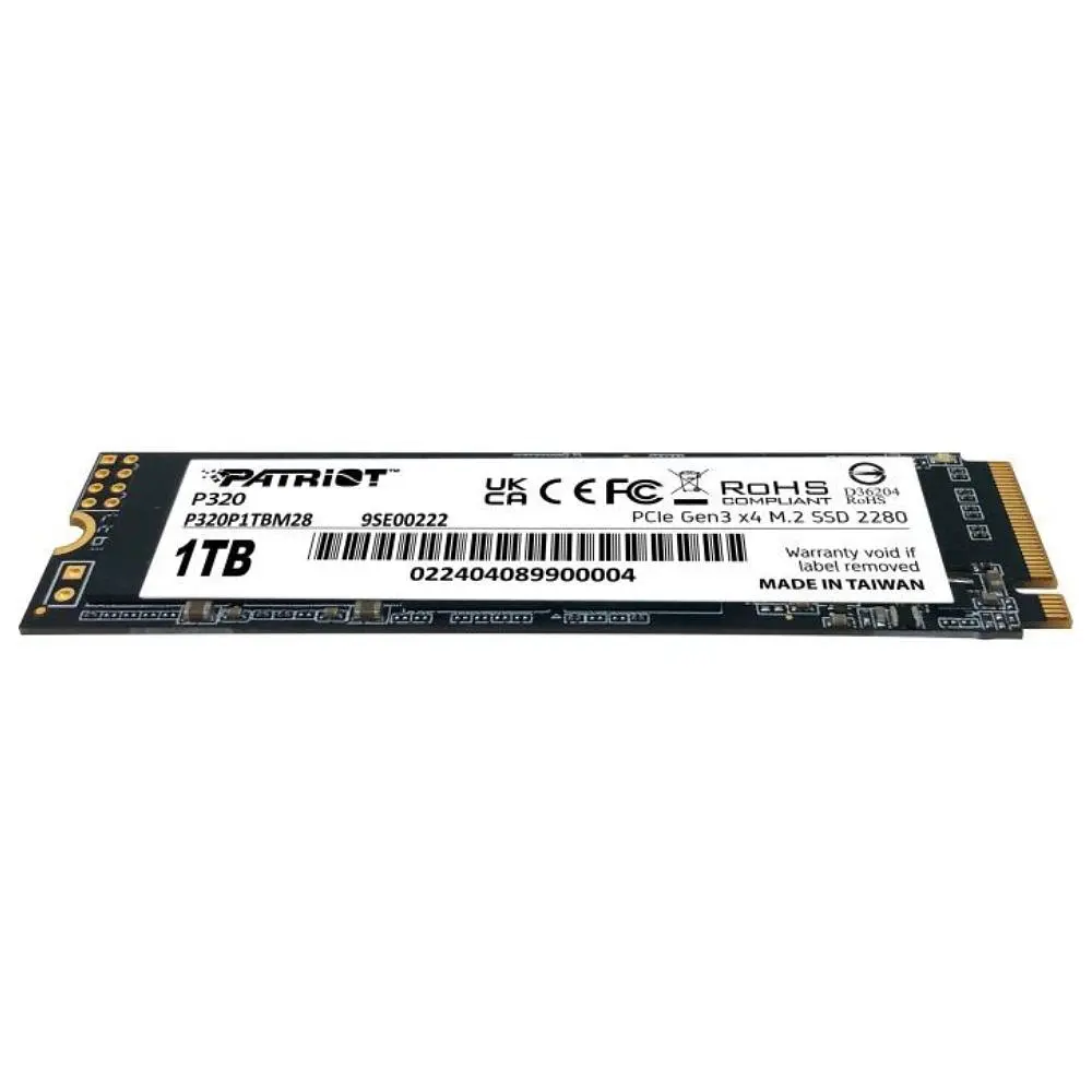Накопичувач SSD M.2 Patriot P410 1TB NVMe 2280 PCIe Gen4 x4 5000/4500 TLC (P410P1TBM28H) - фото 4