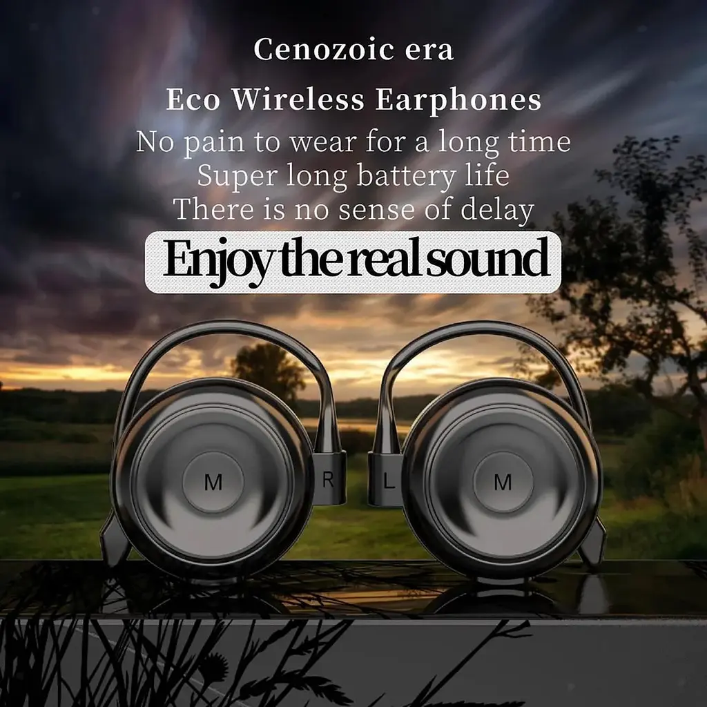 Бездротові навушники Bluetooth 5.2 Ear Clip USB - фото 5