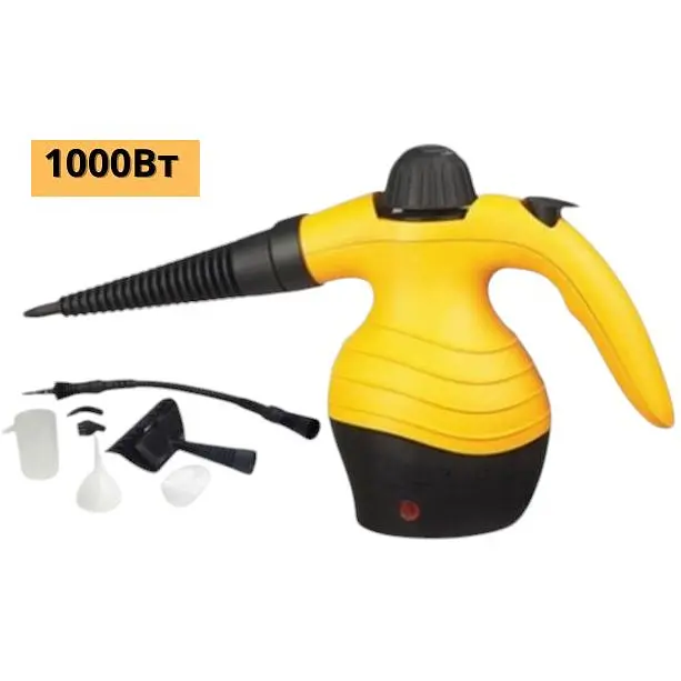 Багатофункціональний відпарювач XPRO DF-A001 ручний дротовий з функцією пароочисника жовтий (DF-A001) - фото 2