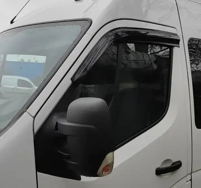 Дефлектори вікон ветровики Renault Master / Movano 2010- По Двері Скотч 3M SunPlex (SP-40) - фото 2
