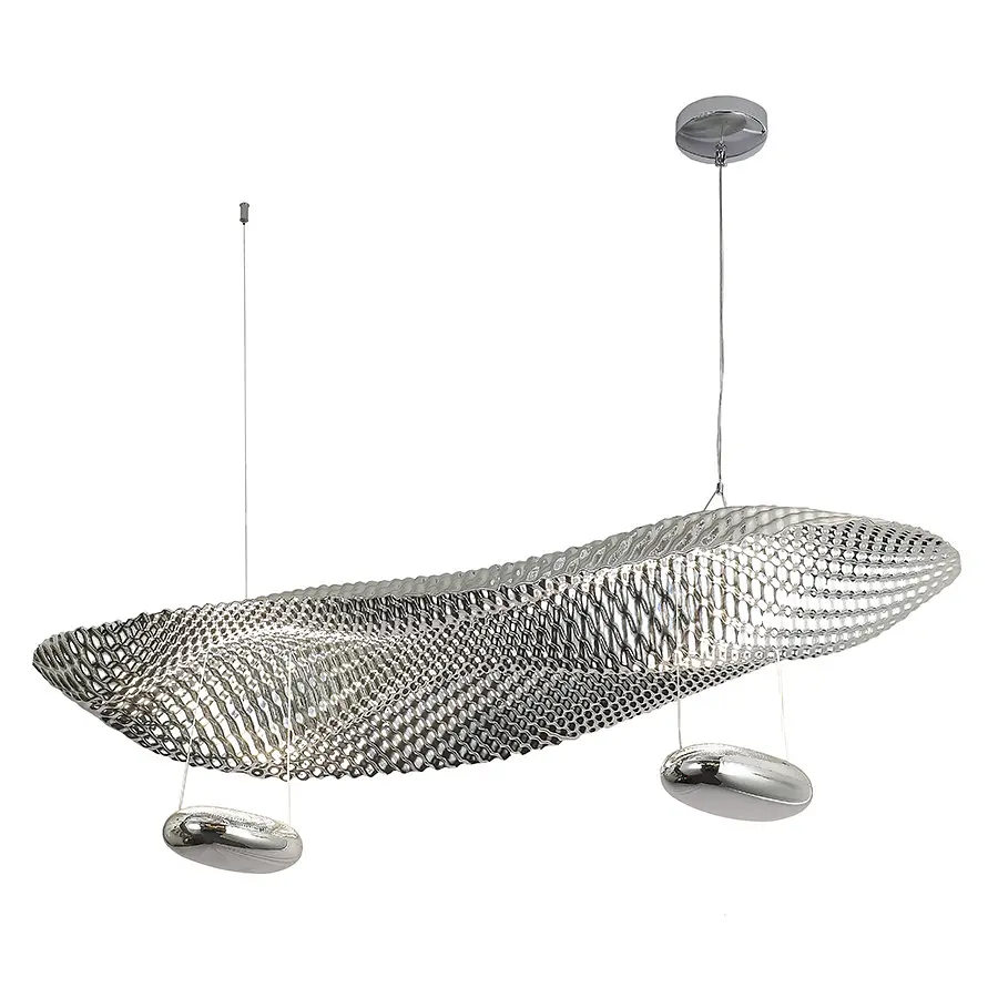 Люстра LED Levistella 792D1315 CH, 16W, 3000K, хром, сучасний стиль, регульована висота 300-1500мм - фото 2