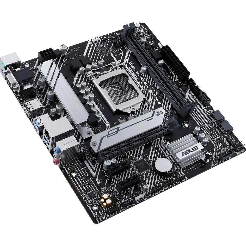 Материнська плата ASUS PRIME H510M-A R2.0 (PRIME H510M-A R2.0) (Socket 1200, Intel H510, Micro-ATX) - фото 3