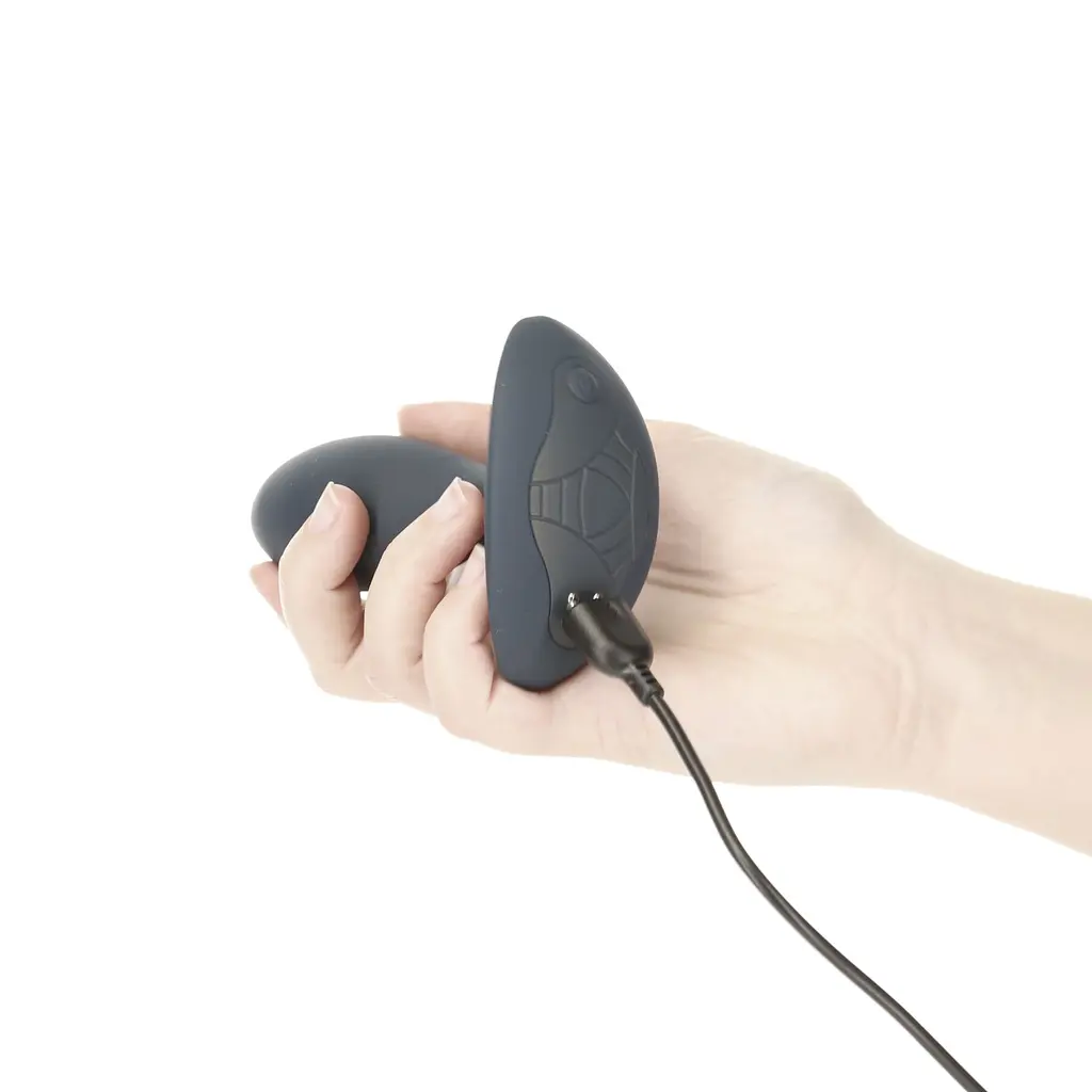 Анальна пробка-пульсатор з пультом дистанційного керування Lux Active Throb Anal Pulsating Massager, 11.5х3 см - фото 4