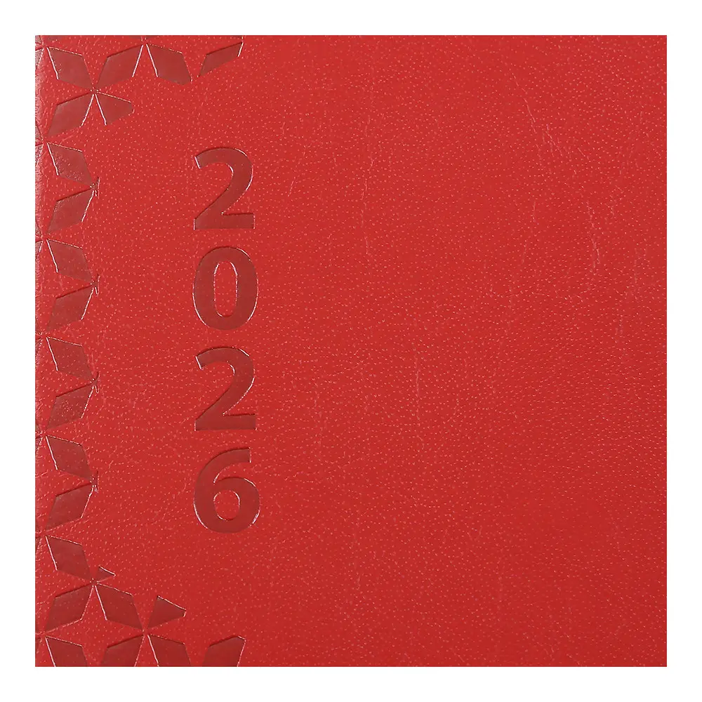 Щоденник датований Buromax Vienna 2026 A5 червоний (BM.2111-05) - фото 4