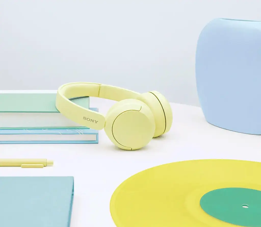 Навушники бездротові Sony WH-CH520 Yellow, BT 5.2, SBC, AAC, Wireless, Mic - фото 3
