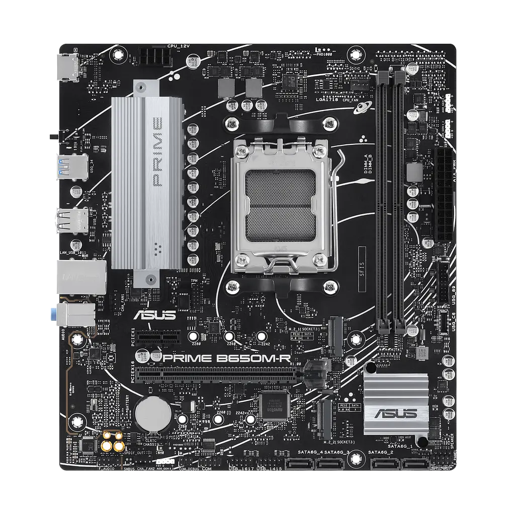 Материнська плата Asus B650M-R Prime Socket AM5 (PRIME B650M-R) Б/В - фото 2