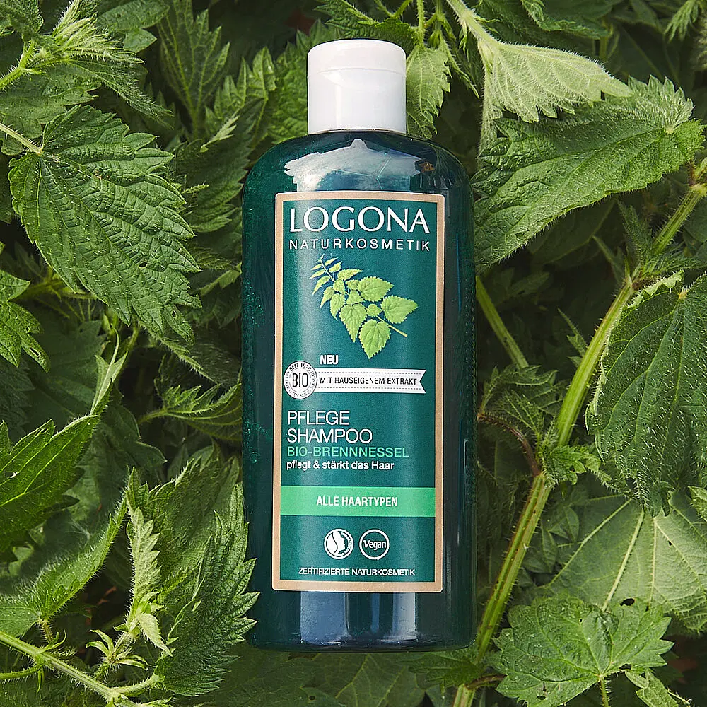БІО-Шампунь для нормального волосся для щоденного догляду Кропива Logona 250 мл - фото 2
