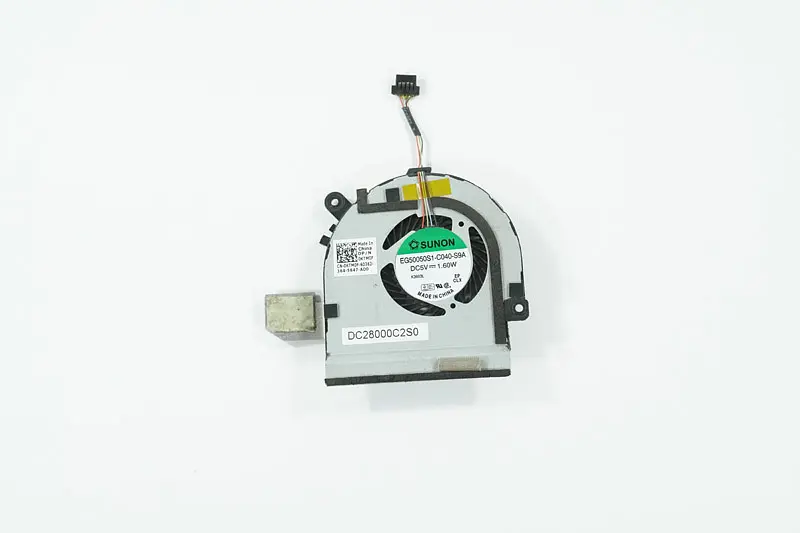 Вентилятор для ноутбука DELL XPS 12, DC 5V 1.60W, 4pin (SUNON EG50050S1-C040-S9A) (Кулер) - фото 4