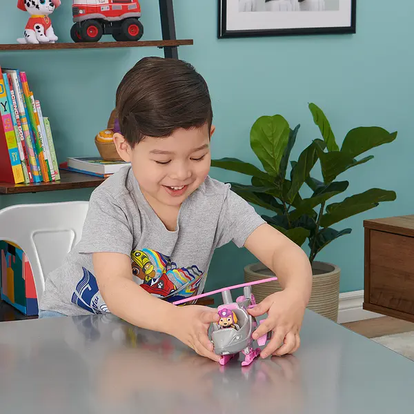 Спасательный автомобиль Spin Master Paw Patrol де-люкс с водителем Скай (SM16776/6090) - фото 4