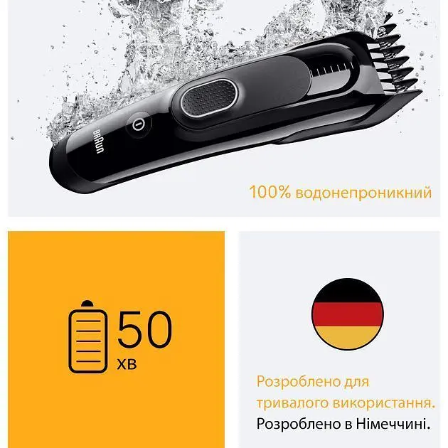 Машинка для стрижки Braun Series 5 HC5510 [151024] - фото 7