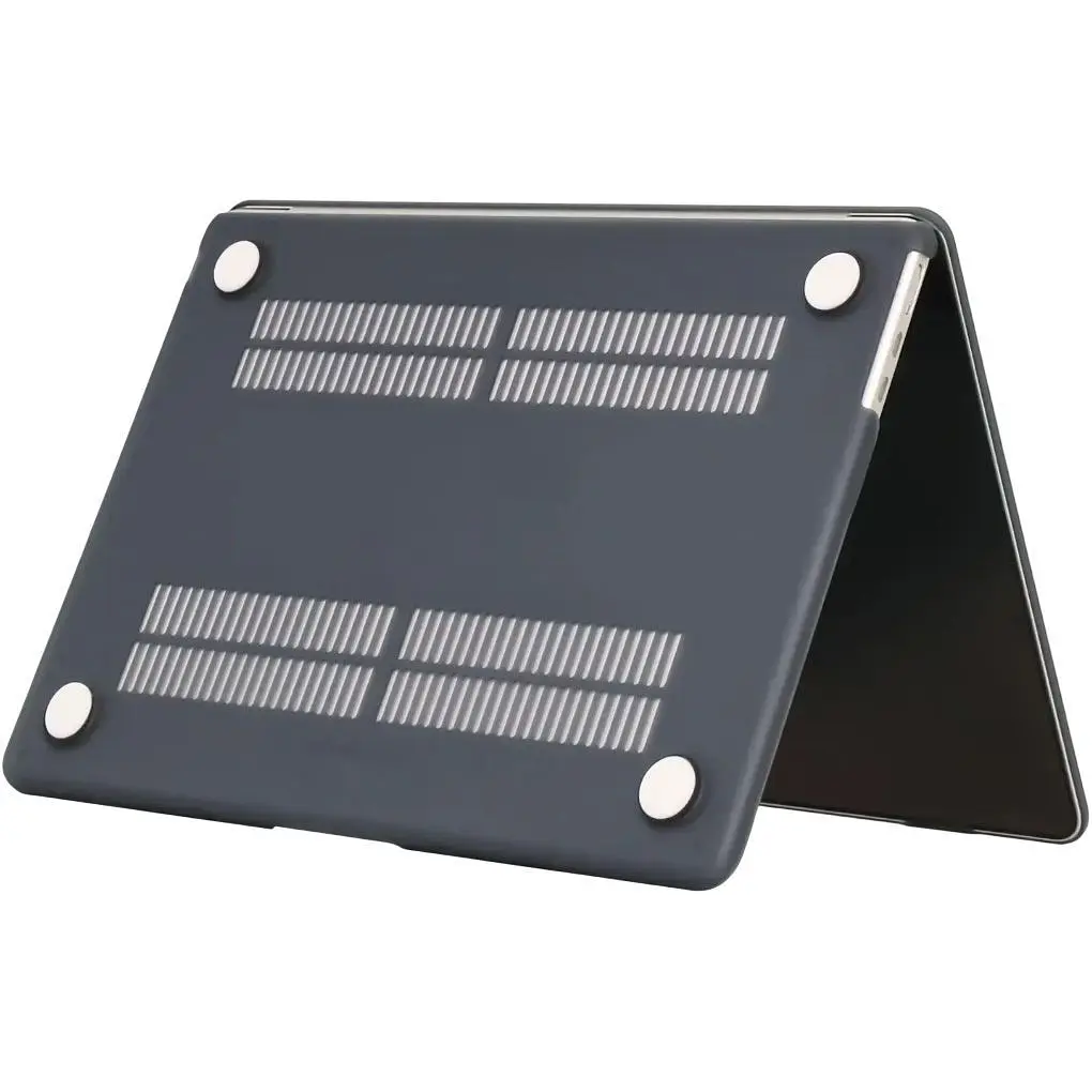 Пластикова накладка (верх та низ) DK HardShell Case для Apple MacBook Air 15` M2-M4 A2941/A3114/A3241 (2023-2025) Black [151634] - фото 4