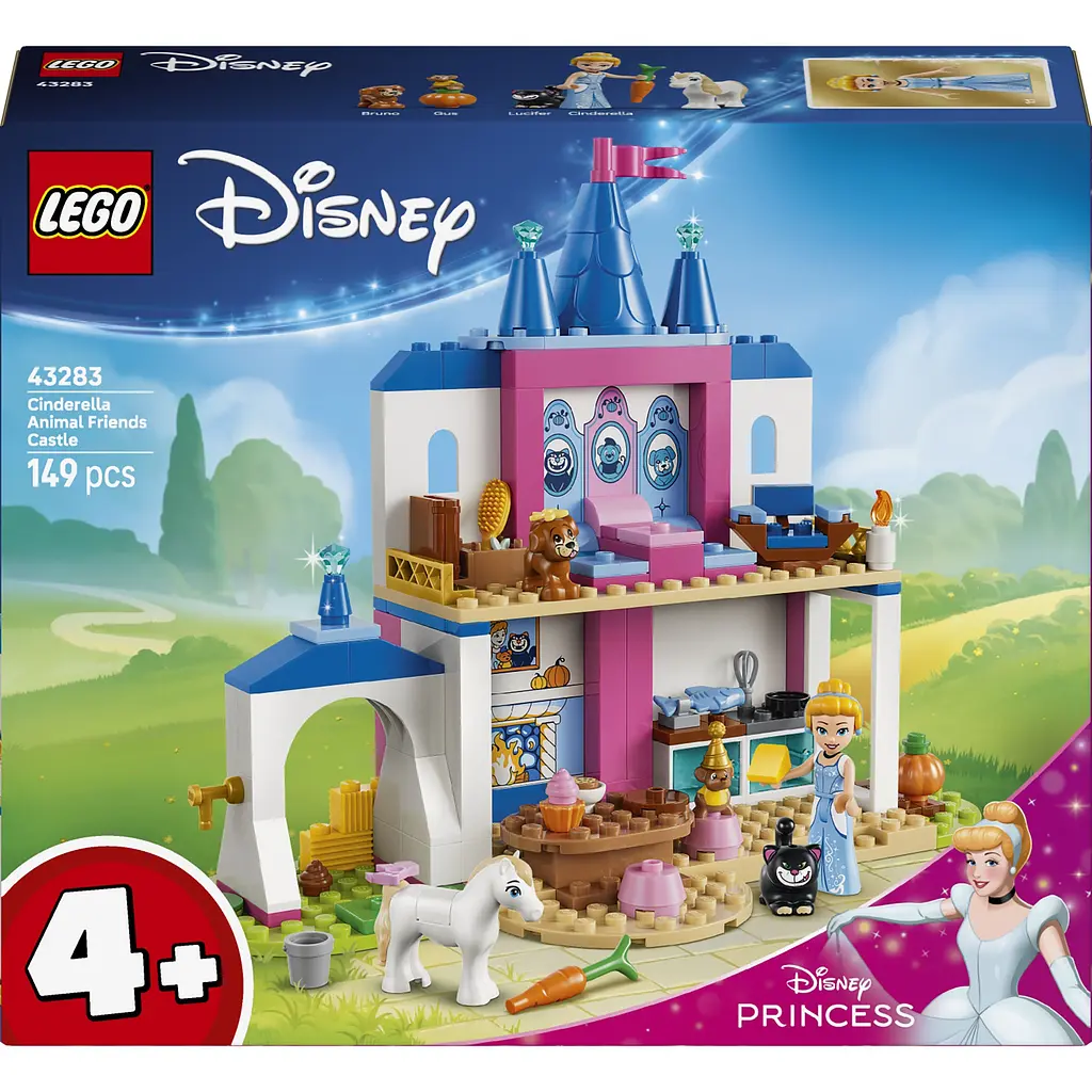 Конструктор LEGO Disney Princess Замок Попелюшки та її друзів-тварин (43283) - фото 3