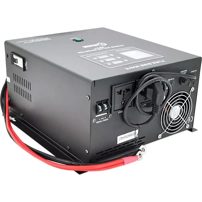 Гібридний сонячний інвертор Europower RTSWm-MPPT-1000LCD 12V [153821] - фото 2