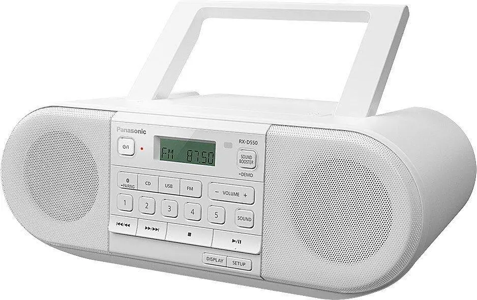 Магнітола Panasonic RX-D550GS-W (6793774)