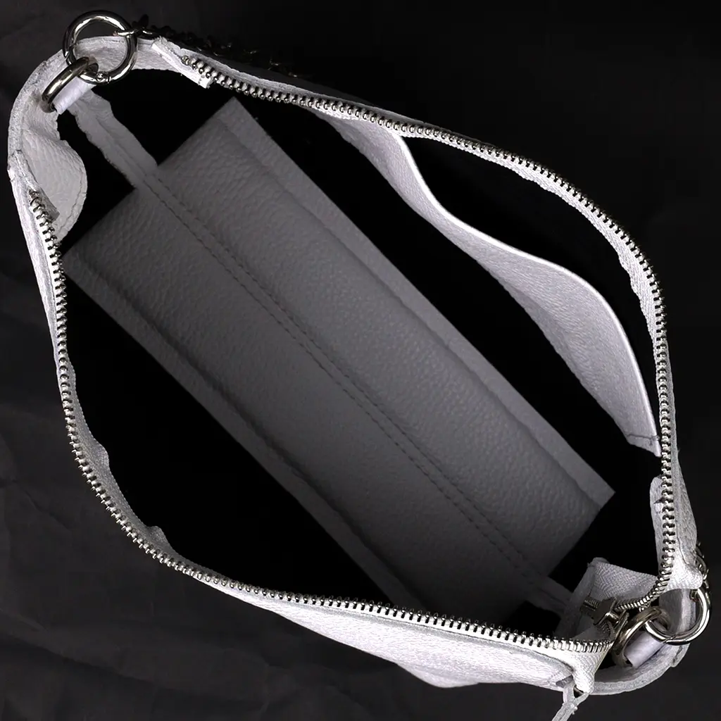 Кожаная женская сумка Grande Pelle 26х22х13 см sum0023598 - фото 3