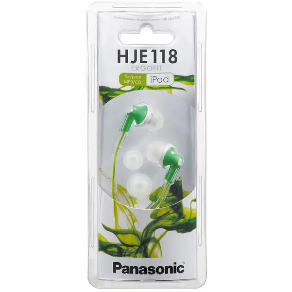 Навушники Panasonic RP-HJE118GU-G - фото 2