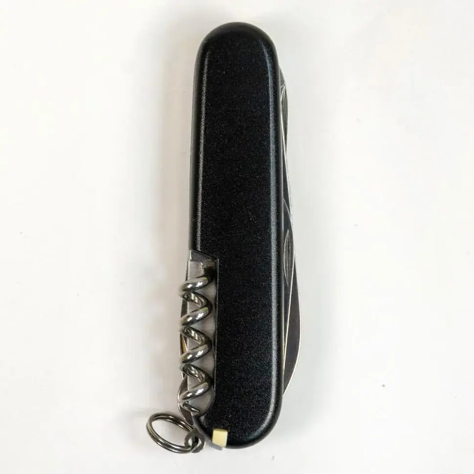 Ніж Victorinox Climber Mat 91 мм 14 функцій чорний матовий жовтий лого - фото 5
