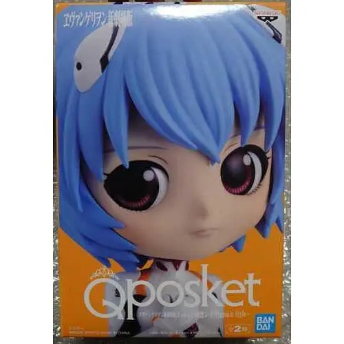 Фигурка Q posket  Evangelion Rei Ayanami Евангелион Рей Аянами 14 см Qp E RA 14 - фото 5