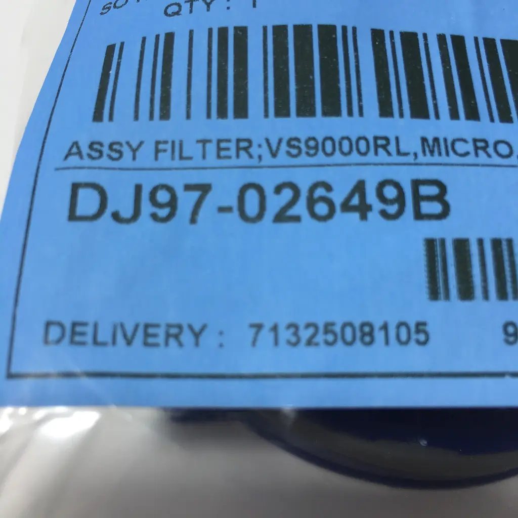 Микрофильтр для беспроводного пылесоса Samsung PowerStick JET 60, JET 70, JET 75, JET 90, VS9000, DJ97-02649B - фото 6