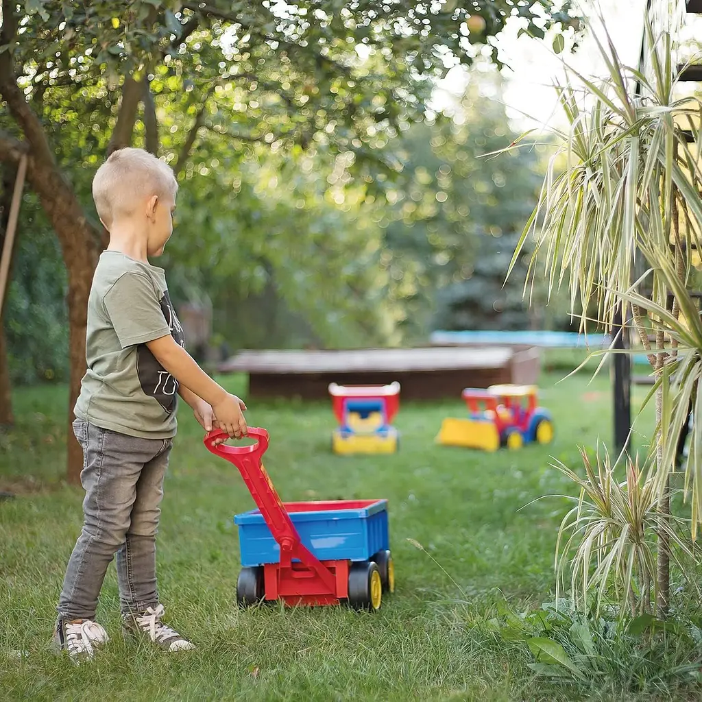Ігровий візок Wader Гігант Фермер червоний (10950) - фото 6